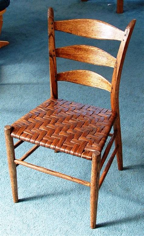 Appalachian Style Ladder Back Chair With Woven Seat Stuff Ross Built