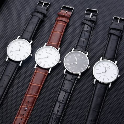 Reloj De Pulsera De Negocios Para Hombres Y Mujeres Relojes Anal Gicos