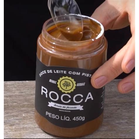 Doce De Leite Rocca Pistache G Shopee Brasil