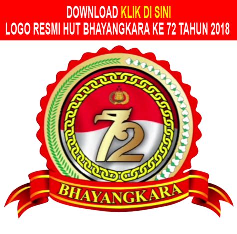 Logo Resmi Hari Bhayangkara Tahun