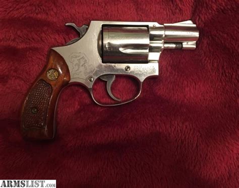 ARMSLIST For Sale SMITH WESSON MODEL 36 38 SPL NICKEL PLATED RARE