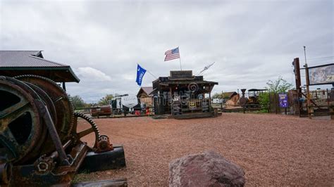 Goldfield Ghost Town Apache Junction Arizona Stock Photo Image Of