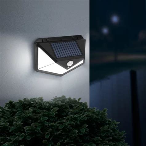 Reflector Solar Cu Senzor De Miscare Perete 136 LED Cridem