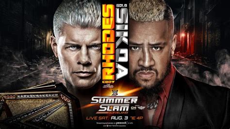 Horario Cartelera Y D Nde Ver Wwe Summerslam Supergeek Cl