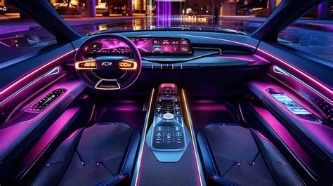 Premium AI Image | luxury car interior