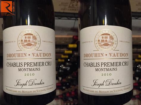 R U Vang Ph P Chablis Premier Cru Montmains Joseph Drouhin H O H Ng