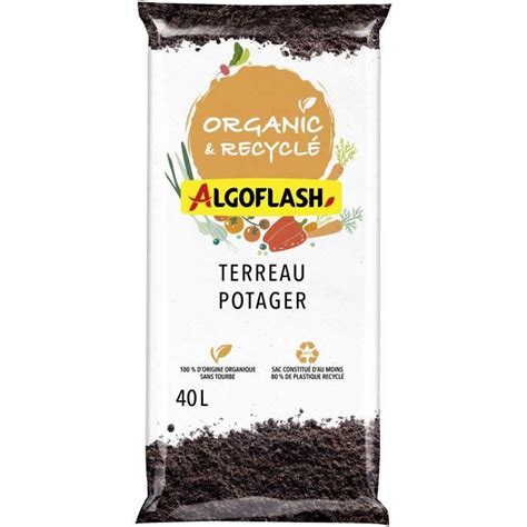 Algoflash Terreau Potager Organic Recycl L Cdiscount Jardin