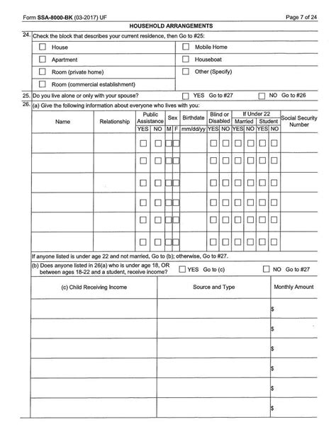 Form Ssa 8000 Bk ≡ Fill Out Printable Pdf Forms Online