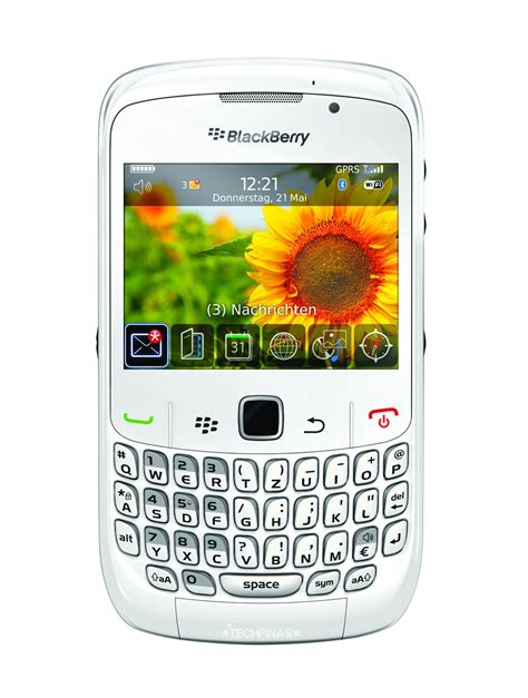 Blackberry Curve Ruby Red And White Out In The Philippines Via