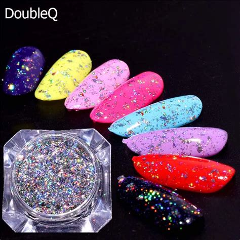 0 2 Grams N Galaxy Holo Flakes Magic Holographic Flakes Bling Nail