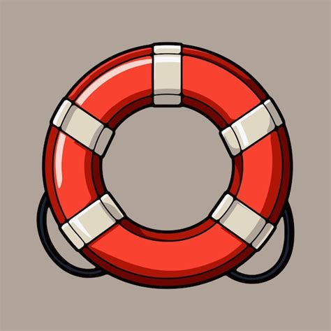 Premium Vector The Lifebuoy Illustration Icon Vector