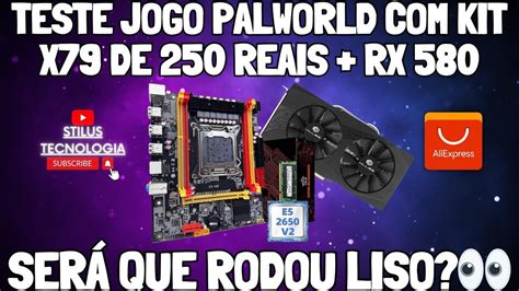 Testei O Jogo Palworld Kit X De Reais Rx Gb Do