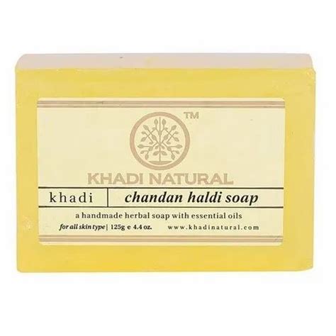 Khadi Natural Herbal Chandan Haldi Soap G Packaging Size Gm