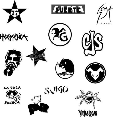 Mega Pack Vectores Logos Bandas Rock Nacional Internacional Imprimikits