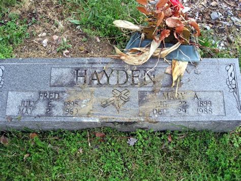 Mary Alma Mattingly Hayden Find A Grave Memorial