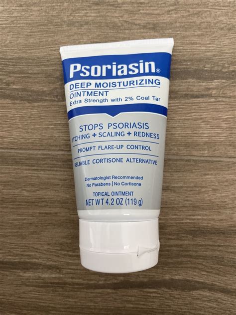 Psoriasin Deep Moisturizing Ointment Coal Tar Extra Strength 42 Oz