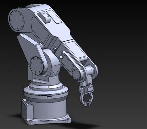 Industrial robot arm Free 3D Model - .obj .c4d - Free3D