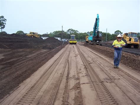 Gleeson Civil Engineering Newcastle Construction Of Aprons Taxiways