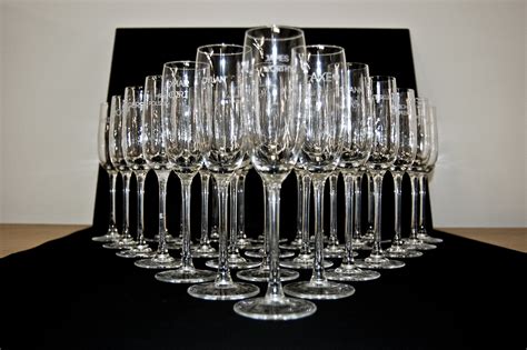 Personalized champagne glasses on Behance