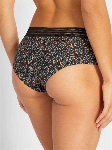 Shorty imprimé Mojito Lingerie Noir bleu Kiabi 9 00