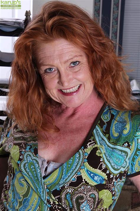 Mature Redhead Girl With Big Boobs Veronica Spreading Her Tight Pussy Porn Pictures XXX Photos