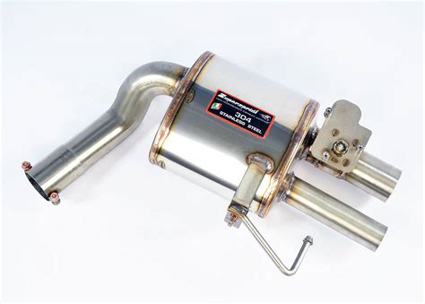 Rear Exhaust Right With Valve For Audi S B With Valve Rear Exhaust