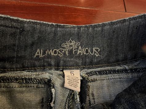 Almost Famous Y K Low Rise Skinny Destroyed Jean Wome Gem