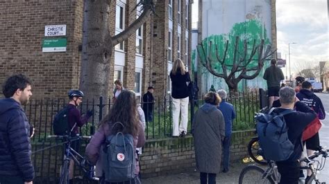 Banksy S Newest Mural Graces Finsbury Park Hang Up Gallery