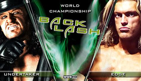 LUCHA ONLINE COMPLETA: Undertaker vs. Edge en Backlash 2008 - verloop.io