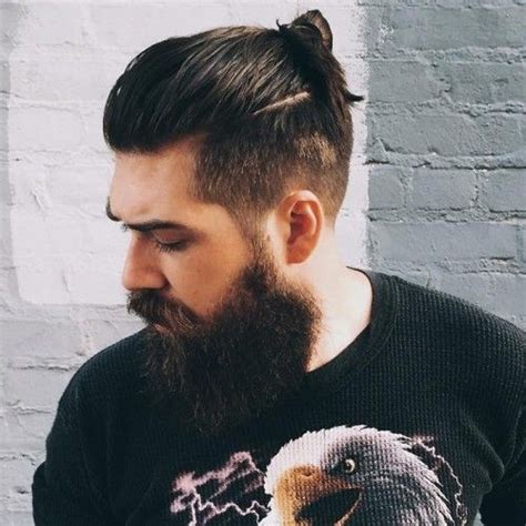 Mens Undercut Long Hair Fade