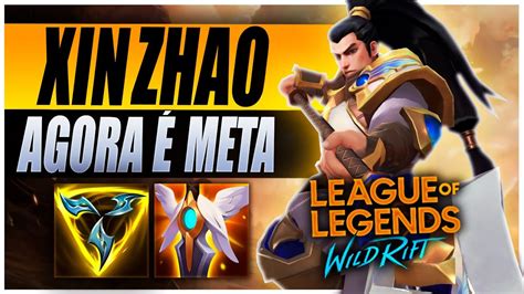 Xin Zhao TÁ Vindo Forte No Patch 2 4 Jungle Gameplay Wild Rift Pt Br