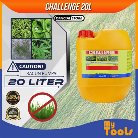 L Challenge Glyphosate Herbicide Racun Rumput Lazada