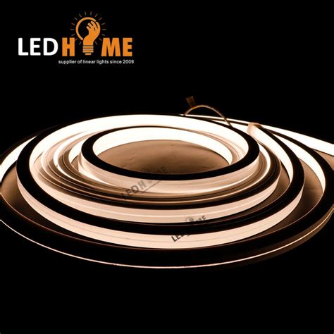 Anti UV Silicone 12V24V Neon Flex Light LED Strip CCT Neon Flex LED