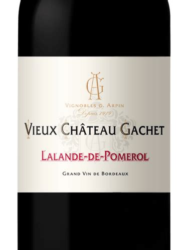 1987 Vieux Château Gachet Lalande de Pomerol Vivino US