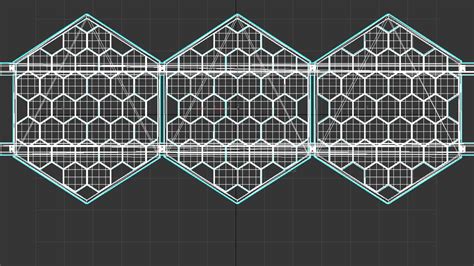 3d Solarpanel Hexagonal Turbosquid 1921172