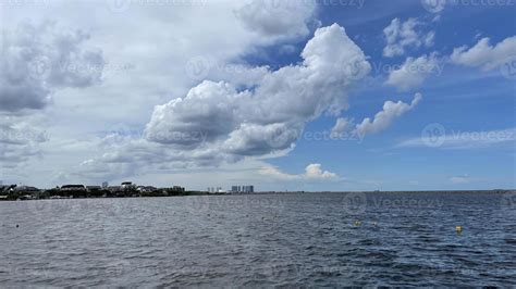 Panoramic Beach View 12822533 Stock Photo at Vecteezy