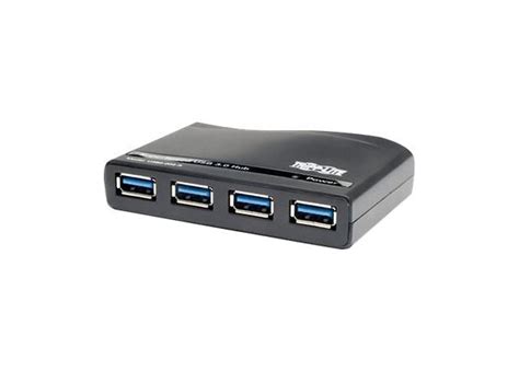 Tripp Lite 4 Port Usb 3 0 Superspeed Compact Hub 5gbps Bus Powered U360 004 R Usb Cables