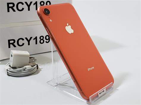 Apple IPhone Xr T Mobile Coral 64GB A1984 LTMR96752 Swappa