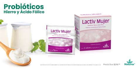 Lactiv Mujer Duo Naturex Online