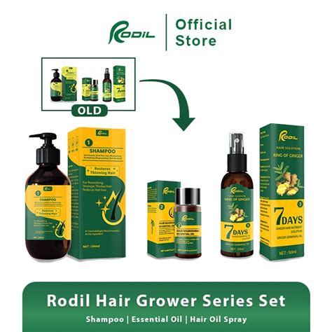 Rodil Shampoo Essential Oil Solution Spray Collection Set 100