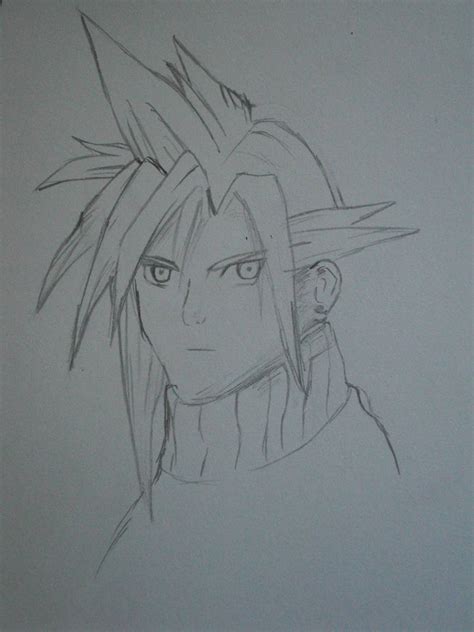 Cloud Strife Portrait By Jamstruth On Deviantart