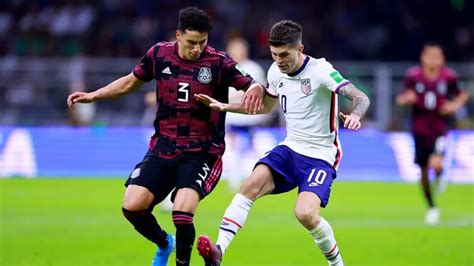 Estados Unidos Vs México Horario Y Dónde Ver El Partido Amistoso