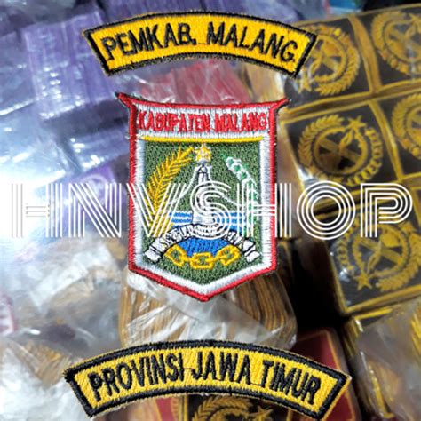 Jual Badge Bet Dinas Lambang Daerah Kotakabupaten Pns Full Bordir