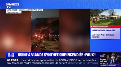 Est Il Vrai Que Des Agriculteurs Ont Incendi Une Usine Viande