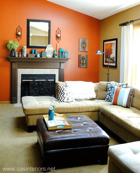 Burnt Orange And Gold Living Room Ideas Living Room Home Decorating