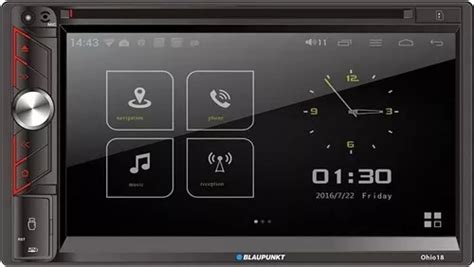 Pantalla Doble Din Blaupunkt Ohio Dvd Bt Mirrorlink Usb Aux