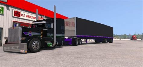 Outlaw Custom Peterbilt V Truck Ats Mod American Truck