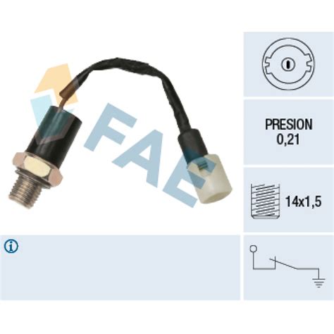 Oil Pressure Switch FAE 12510 Trodo