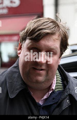 Gary O'Donoghue, BBC political correspondent (2014) leaving BBC Broadcasting House, London Stock ...