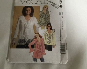 Lace Blouse Sewing Pattern Etsy